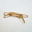 画像2: 2pcs brass 18x7 twisted wire finding (2)