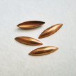 画像1: 2pcs brass 16x4.5 navette stamping (1)