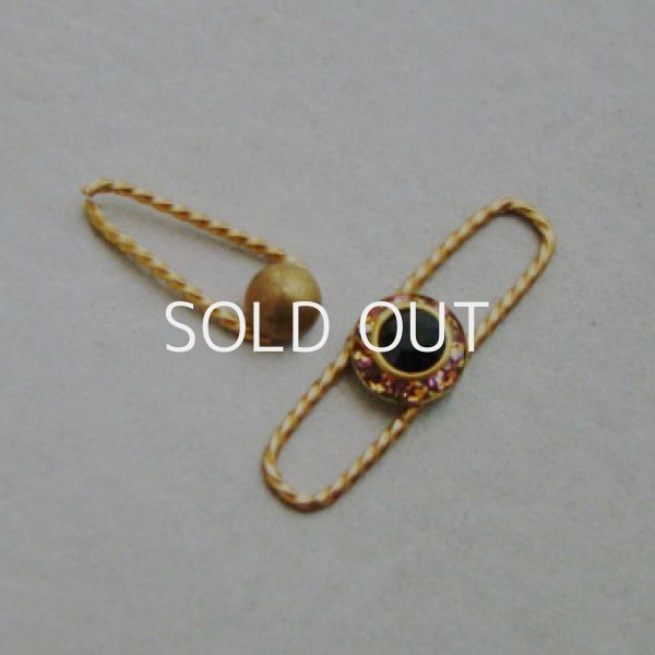 画像3: 2pcs brass 18x7 twisted wire finding (3)