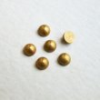 画像1: 2pcs 5.2mm brass cabochon (1)