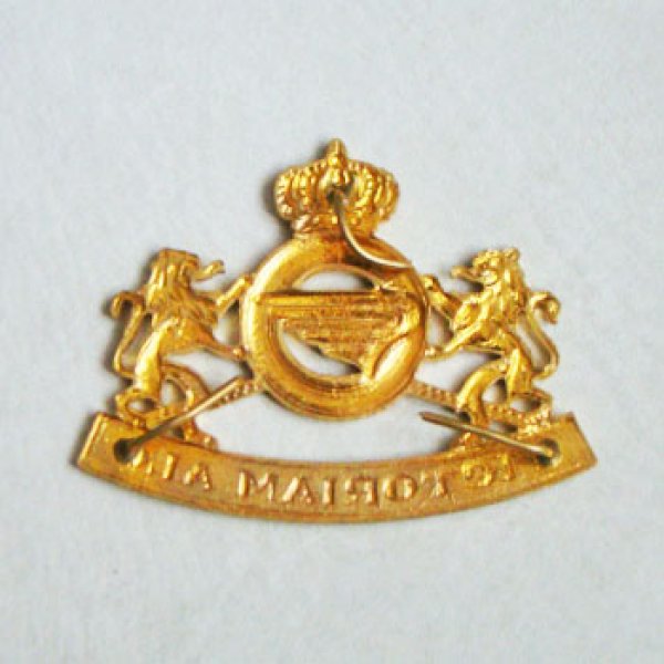 画像2:  brass 57x44 "Coat of Arms" stamping (2)