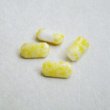 画像1: 2pcs 10x5 octagon "Yellow Matrix" (1)