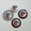 画像3: 16mm White Opal Horse Head cameo (3)