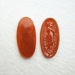 画像1: 30x15 OV "Carnelian" Lady plastic cameo (1)