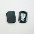 画像1: 18×13 OCT "Black / Hematite" Lady Cameo (1)