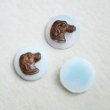 画像5: 16mm White Opal Horse Head cameo (5)