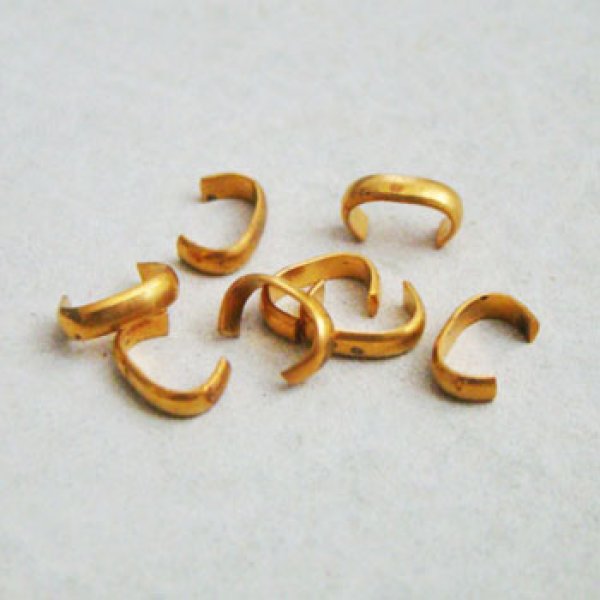 画像1: 4pcs 9x2.6 brass connector (1)