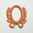 画像2: copper 48x43 wreath frame stamping (2)