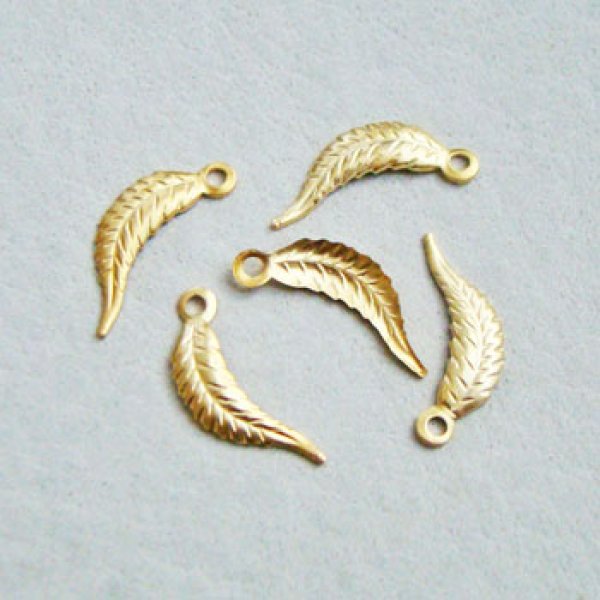 画像1: 3pcs RGP 15x5 leaf charm (1)