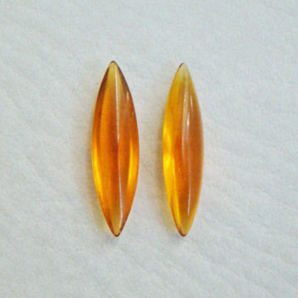 画像1: 25x6.5 NAVE "Amber" transparent stone (1)