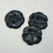 画像2: 30mm Black Onyx flower (2)