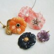 画像4: 30mm faux Strawberry Quartz flower (4)