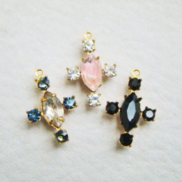 画像5: 4pcs 10x5 navette rhinestone (5)