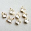 画像3: 6mm SQ triple setting charm (3)