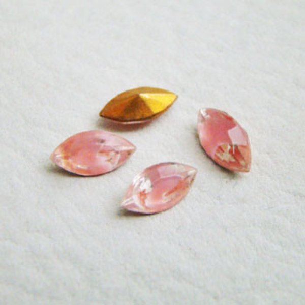 画像3: 4pcs 10x5 navette rhinestone (3)