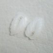 画像2: 16.5x10 White Alabaster leaf charm (2)