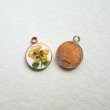 画像2: 10mm "Pansy" enameled charm (2)