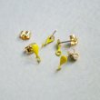 画像2: Yellow tiny tear enameled pierce finding (2)