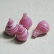 画像2: 19x13 Mauve swirl drop beads (2)