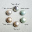 画像2: 9.5~10.5mm glass pearl cabochon (2)