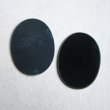 画像1: 40x30 oval Jet flat cabochon (1)