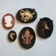 画像3: 30x22 oval Amber flat cabochon (3)