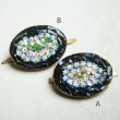 画像4: Black floral micro mosaic finding (4)