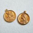 画像2: 14.5x17 old medal pendant charm (2)