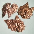 画像3: copper 62x35 detailed leaf L & R set (3)