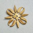 画像2: brass 38x38 leaf spoke finding (2)