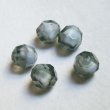 画像2: 12mm "Gray/White givre" faceted beads (2)