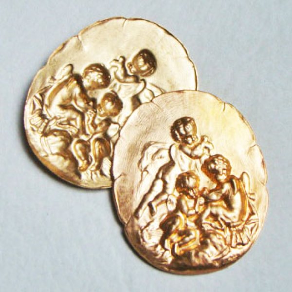 画像4: 50x41 Cherub medallion (4)