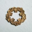 画像2: aged brass victorian circle stamping (2)