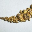 画像2: aged brass victorian floral garland stamping (2)