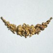 画像1: aged brass victorian floral garland stamping (1)