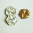 画像5: 18mm hexagon glass stone "Jet" (5)