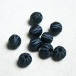 画像1: 2pcs 9mm Balck silk covered beads (1)