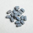 画像2: 10pcs "Dove Gray" 6.8x3.8 rectangle beads (2)