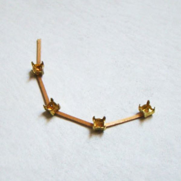 画像2: brass 22SS rhinestone chain blank (2)