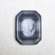 画像3: 25x18 OCT "Black/ Clear" frosted cameo (3)