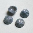 画像1: 15mm "Gray" carved hollow cabochon (1)