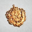 画像3: 36x43 Lion & Crown crest pendant (3)