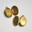 画像2: 21x16 oval faceted edge locket (2)