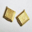 画像1: 38x32 Dia ornate etched locket (1)