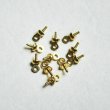 画像1: 5pcs GP brass screw eye (1)