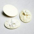 画像1: 29x21 OV "Rose" plastic cameo (1)