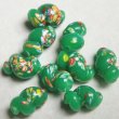 画像2: 13x8 Jade millefiori twisted beads (2)