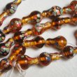 画像3: 17x10 Tortoise millefiori drop beads (3)