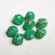 画像1: 10x8 Jade millefiori drum beads (1)