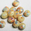 画像2: 8~9mm Beige millefiori disc beads (2)